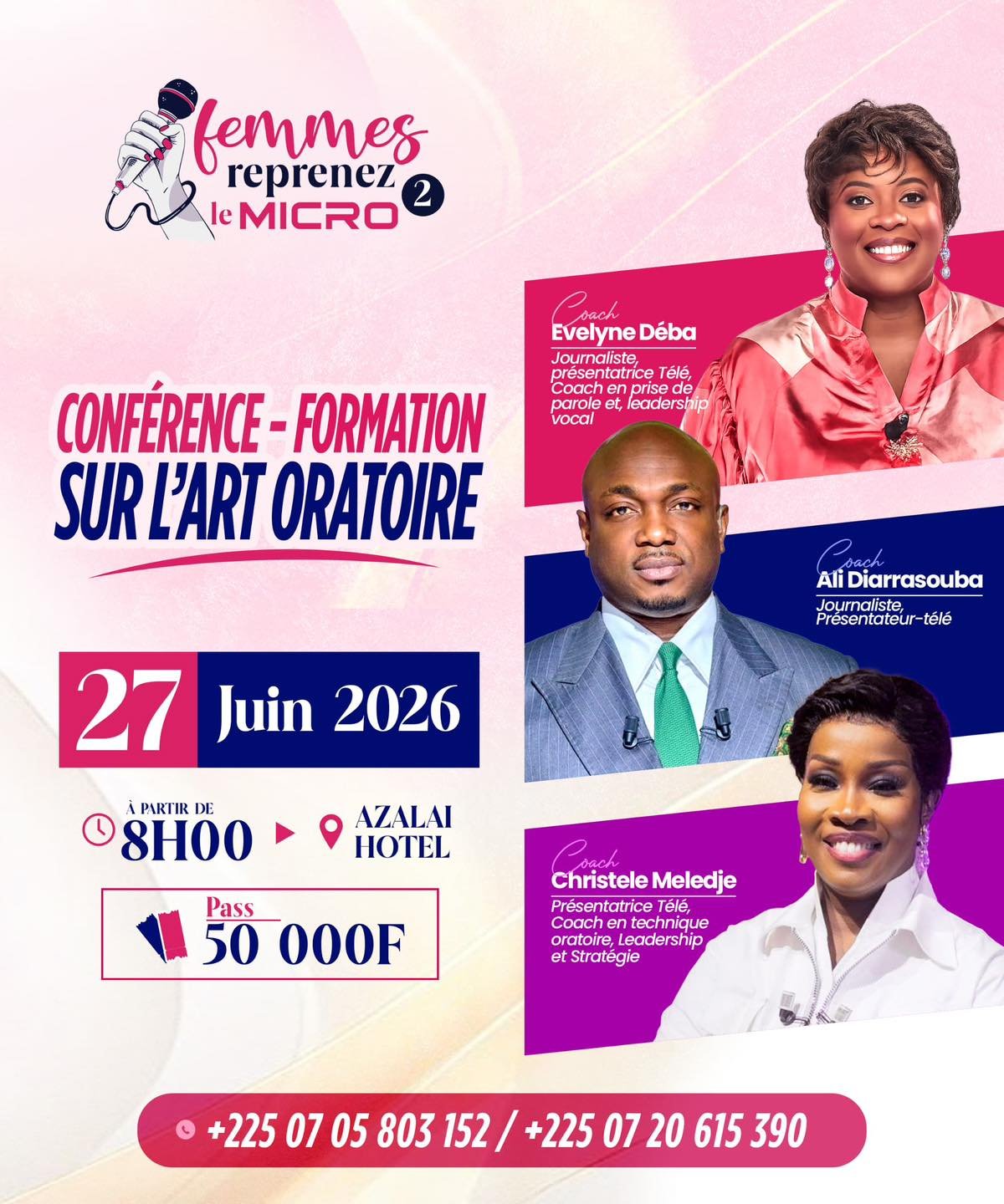 🎤FEMMES, REPRENEZ LE MICRO – Conférence immersive sur la prise de parole